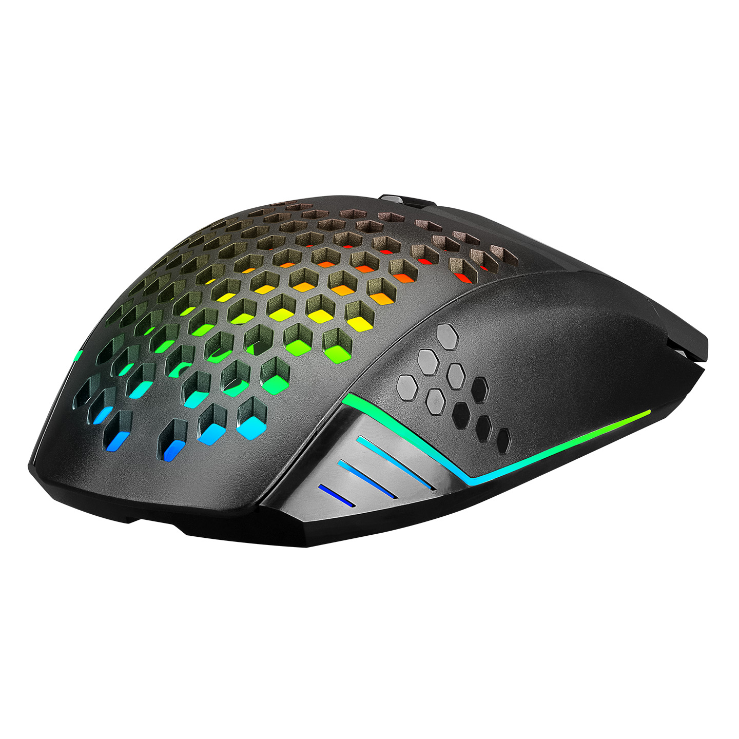 Everest SM-GX19 ANGARD Usb RGB Işıklı Makrolu 7200dpi Örgü Kablolu Gaming Oyuncu Mouse